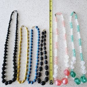 ⭐️ Vintage Bead Necklace Lot #12-20